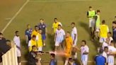 Grêmio Anápolis cobra punição a PM que atirou em goleiro com bala de borracha após jogo: 'Covarde'; vídeo