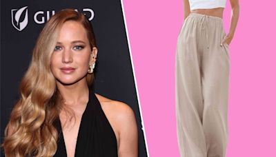 Jennifer Lawrence Beat the Heat in the Comfy Pants Style That Katie Holmes Wears on Repeat — Get the Look from $22