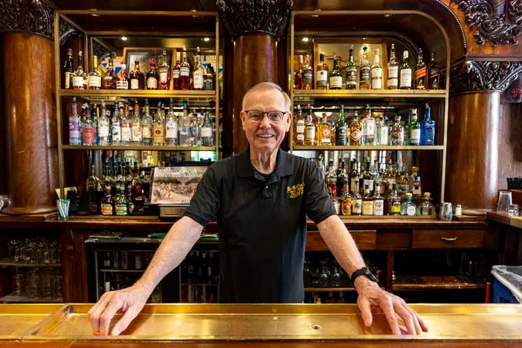 McGillin’s is celebrating bartender John Doyle’s 50th work anniversary with a year-long party