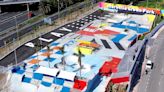 Marbella estrena un colorido macro skatepark