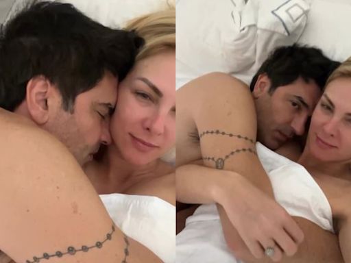 Ana Hickmann compartilha vídeo íntimo com Edu Guedes e se declara ao apresentador