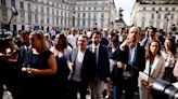 French left and centrists tussle to form government