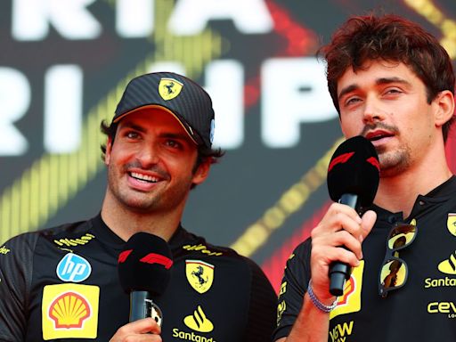 Charles Leclerc and Carlos Sainz Jr. identifying NFL teams is tremendous content