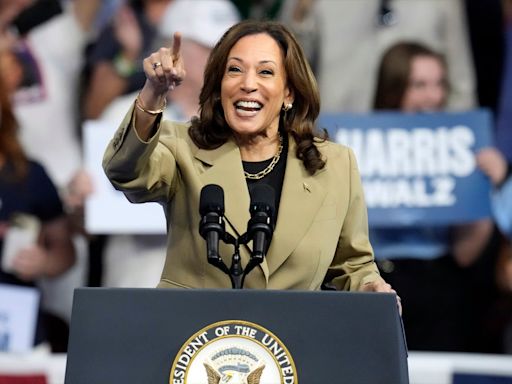 Harris v Trump live: Donald Trump allegedly called Kamala Harris a ‘b****’ as she surges in polls