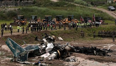 Plane crash at Nepal's Kathmandu airport kills 18