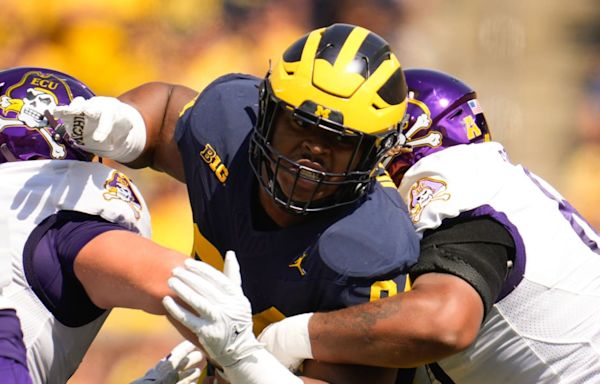 Bengals select Michigan DT Kris Jenkins, son of four-time Pro Bowler, with No. 49 pick in 2024 NFL Draft