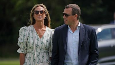 Peter Phillips and girlfriend watch William triumph in charity polo cup