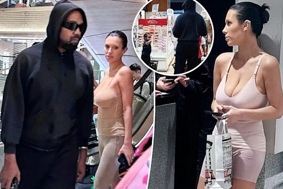 Bianca Censori wears signature see-through look while exploring Tokyo supermarket with Kanye West, his kids