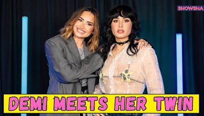 Demi Lovato Looks Impressed As Madame Tussauds Reveals Her Brand New Wax Figure | N18G - News18