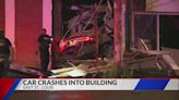Driver crashes car into an East St. Louis building
