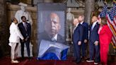 Stamp honoring late Rep. John Lewis unveiled on House floor