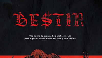 Estrenarán ópera de cámara “Bestia” en festival de Italia