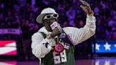 Video: Watch rapper Flavor Flav perform the national anthem at the Hawks-Bucks game Sunday