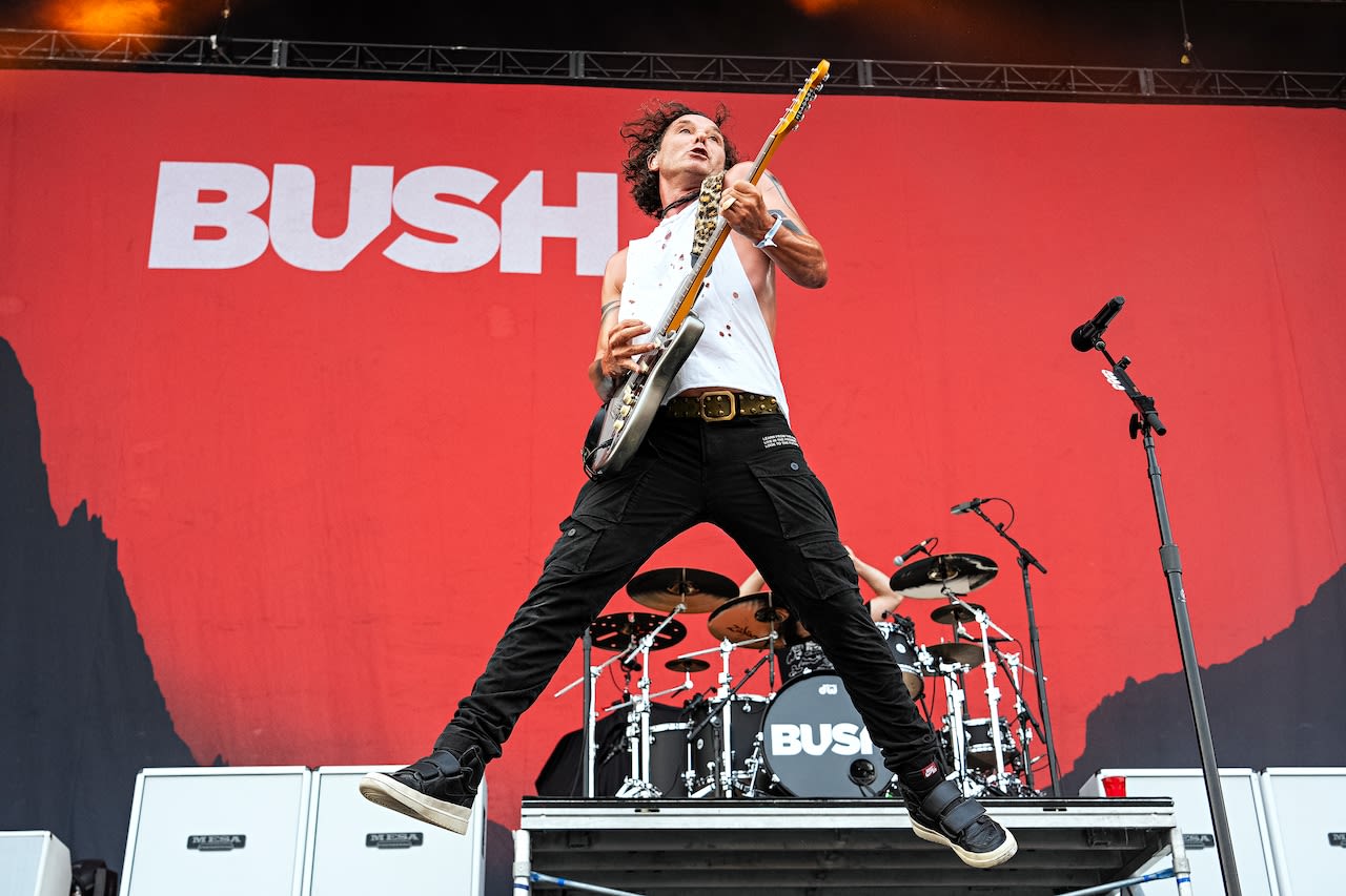 Bush frontman Gavin Rossdale says he loves making music that makes everyone Zen