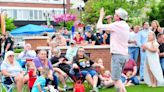 The crowd tuned it to Music on main at Foundation Plaza