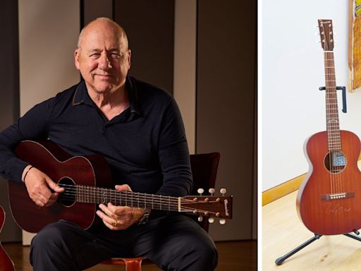 Mark Knopfler is giving away an extremely rare acoustic guitar to raise funds for charity