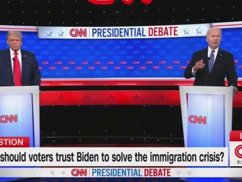 “I don’t think he knows what he said either”: Trump after Biden stutters at CNN debate.