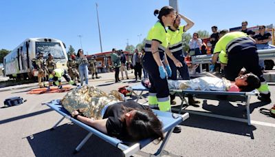 Murcia ensaya cómo sería su respuesta en un atentado terrorista como el del 11M