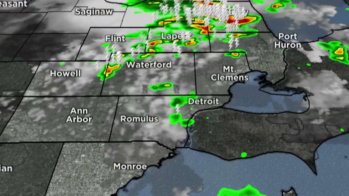 When to expect storms, rain in Metro Detroit today, next 2 days