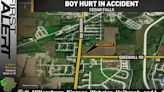 Boy hurt in Cedar Falls Accident