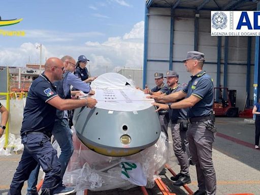 China-made military drones similar to the MQ-9 Reaper were disguised as wind turbines in shipments to Libya: Italian officials