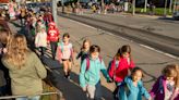 Promoting good health, community: Kids have fun on Walk, Bike & Roll to School Day