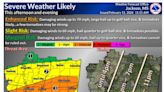 Jackson weather: High winds, large hail, tornadoes possible Sunday afternoon