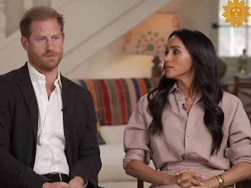 Harry warned 'watch what you're saying' after Meghan 'icy stare' in interview