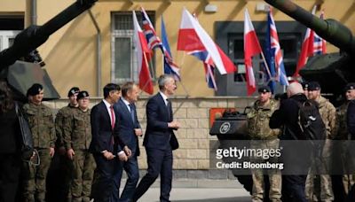 POL: Poland's Prime Minister Donald Tusk Hosts UK Prime Minister Rishi Sunak