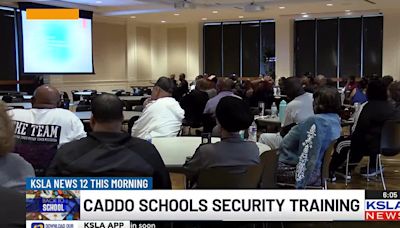 Caddo schools participate in safety training ahead of returning to campus