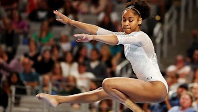 Skye Blakely withdraws from U.S. Olympic gymnastics trials after injuring her Achilles