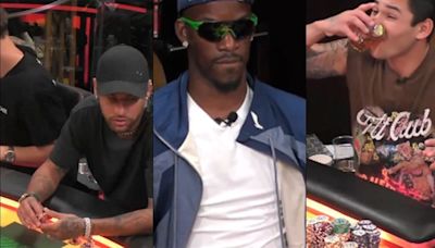 Ryan García jugó al poker junto a Neymar Jr y Jimmy Butler en Los Ángeles