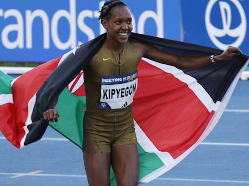 Athlétisme: Kipyegon, impératrice du 1 500m, a encore amélioré son record du monde