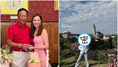 曾馨瑩帶女兒奔捷克避暑 「郭台銘10億古堡」美景曝光