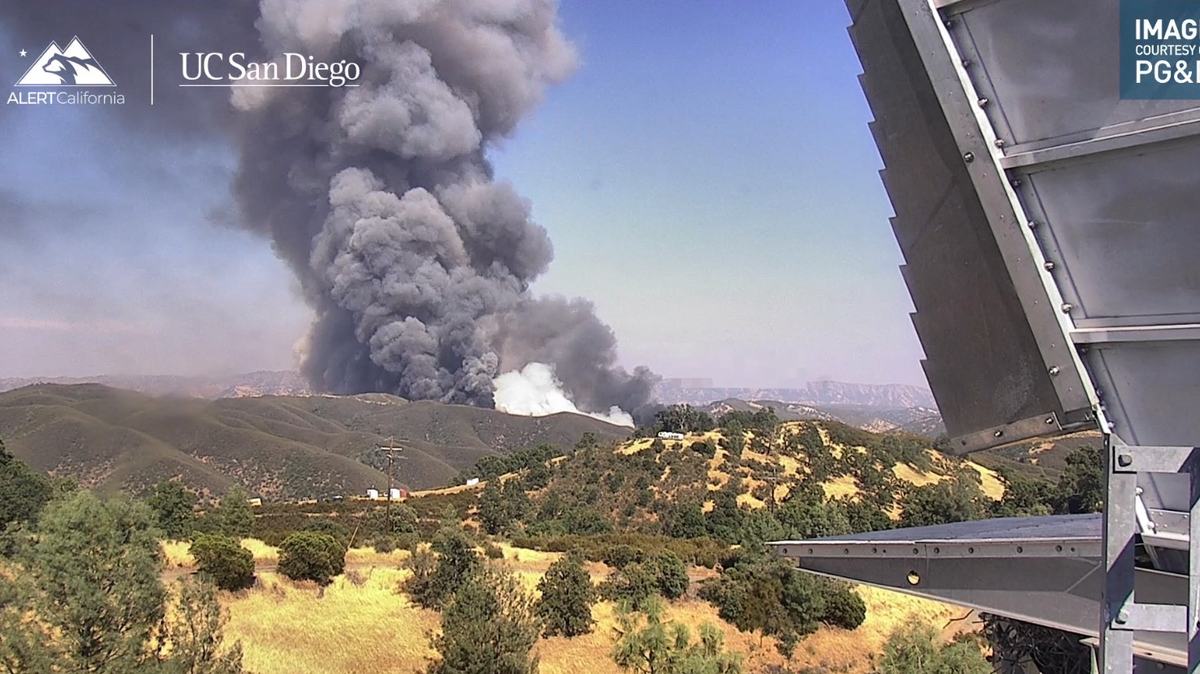 Fast-burning fire forces evacuations near Colusa County