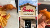 ‘Nahh that’s a lil tooooo specific’: Woman questions strangely-shaped piece of nugget in Chick-fil-A meal