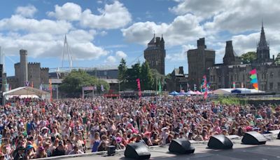 Thousands take part in Pride Cymru's biggest ever event | ITV News
