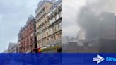 Emergency crews descend on city centre amid fire in seven-storey building