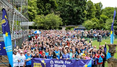 Community turn out to show support for Hospital at Stars Appeal’s Walk for Wards