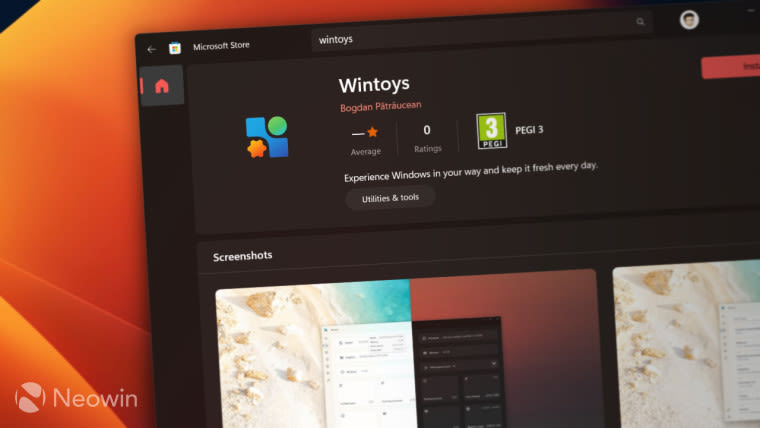 Wintoys, that lets you tweak, customize, optimize Windows, now skips SYSTEM scheduled tasks