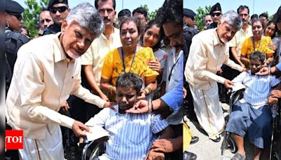 Andhra Pradesh CM Chandrababu Naidu fulfills wish of young cancer patient, extends Rs 5 lakh for medical assistance | Vijayawada News - Times of India