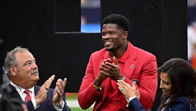 'Hardest worker, our best player,' Hall of Famer Andre Johnson | SportsTalk 790