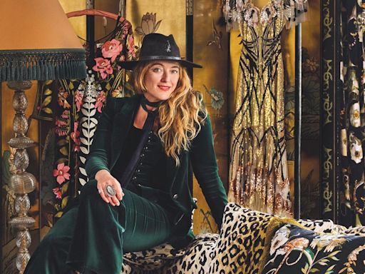 Take a tour of fashion designer Alice Temperley's eclectic Regency manor house