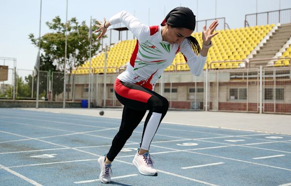 Meet the fastest woman in Iran, setting records on and off the track