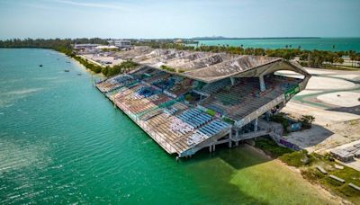 Inversionistas quieren construir un parque de deportes acuáticos en el Miami Marine Stadium