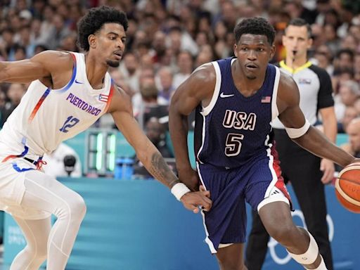 83-104: Anthony Edwards lidera otro festival del Team USA