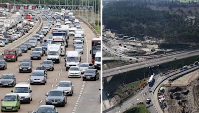 M25 stretch to close entirely this weekend, amid fears of Heathrow chaos, with other roads set to be 'incredibly busy'