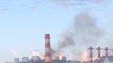 Big wave of Ukrainian drones kills two in Russia, causes refinery fire