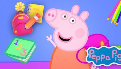 7 dibujos de Peppa Pig para el regreso a clases que puedes imprimir y colorear