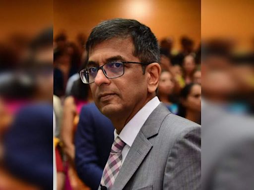 Changes In Institutions Must Happen Incrementally: Cji Chandrachud | Bengaluru News - Times of India